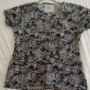 Vera BRADLEY Paisley Sceub Top